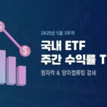 ETF RANKING 2025 MAY 3weeks